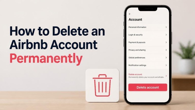 How to Delete an Airbnb Account Permanently