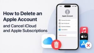 How to Delete an Apple Account and Cancel iCloud and Apple Subscriptions