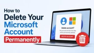 How to Delete Your Microsoft Account Permanently