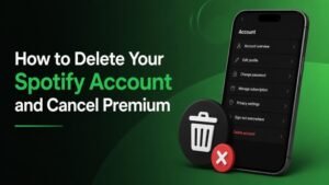 How to Delete Your Spotify Account and Cancel Premium
