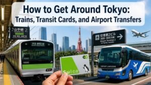 How to Get Around Tokyo: Trains, Transit Cards, and Airport Transfers