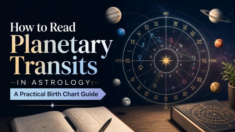 How to Read Planetary Transits in Astrology: A Practical Birth Chart Guide
