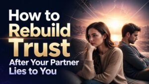 How to Rebuild Trust After Your Partner Lies to You