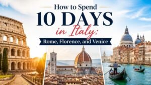 How to Spend 10 Days in Italy: Rome, Florence, and Venice