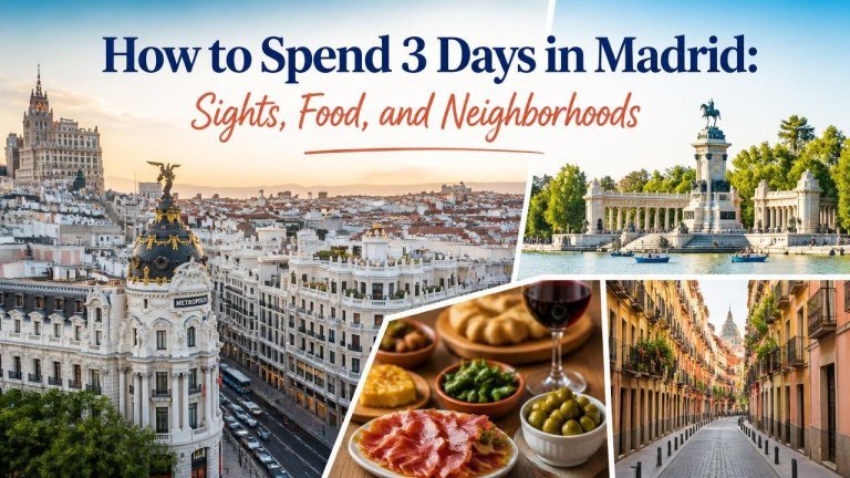 How to Spend 3 Days in Madrid: Sights, Food, and Neighborhoods