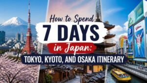 How to Spend 7 Days in Japan: Tokyo, Kyoto, and Osaka Itinerary