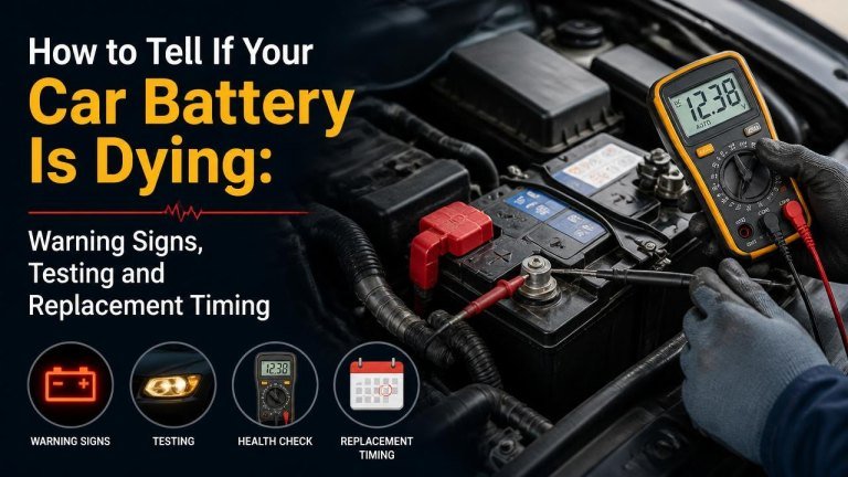How to Tell If Your Car Battery Is Dying: Warning Signs, Testing and Replacement Timing