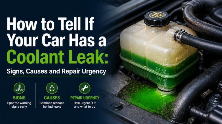 How to Tell If Your Car Has a Coolant Leak: Signs, Causes and Repair Urgency