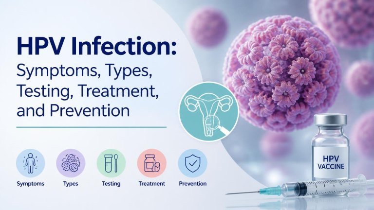 HPV Infection: Symptoms, Types, Testing, Treatment, and Prevention