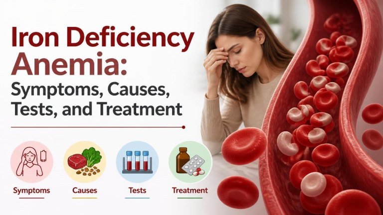 Iron Deficiency Anemia: Symptoms, Causes, Tests, and Treatment