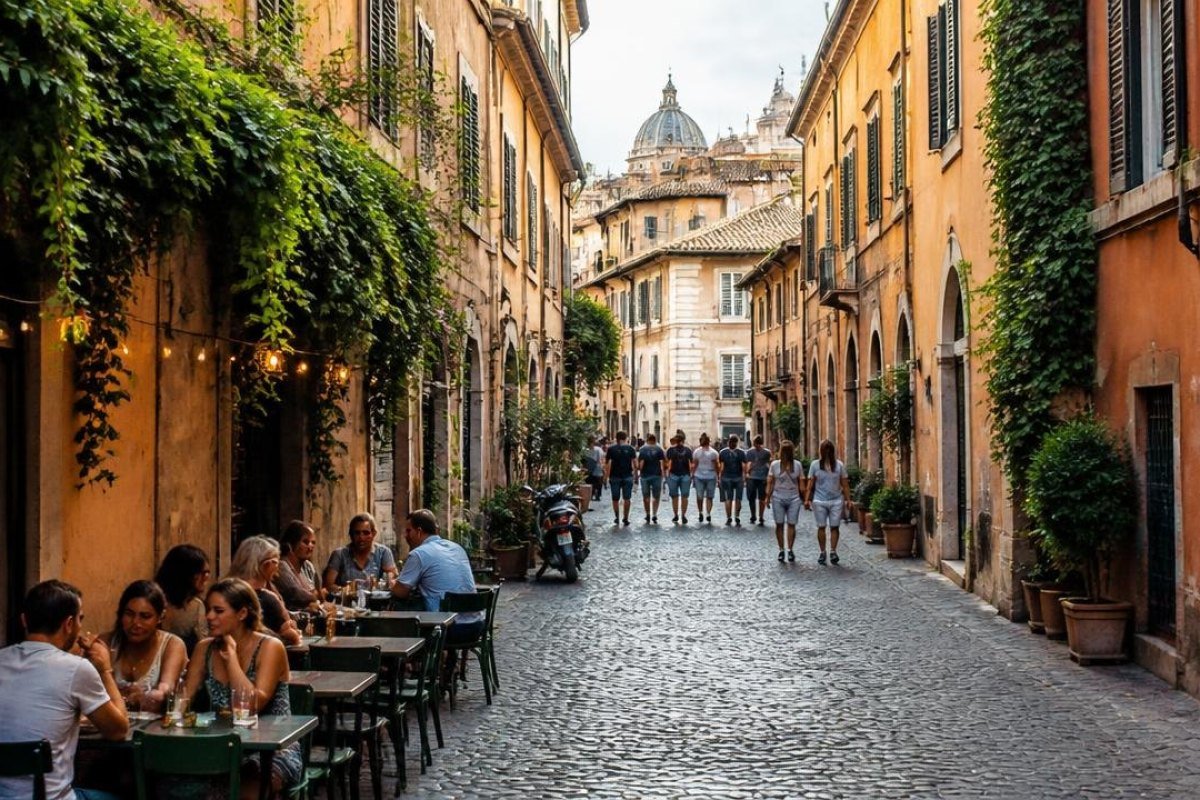 Is Trastevere a good base for sightseeing?