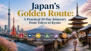 Japan’s Golden Route: A Practical 10-Day Itinerary from Tokyo to Kyoto