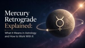 Mercury Retrograde Explained: What It Means in Astrology and How to Work With It