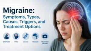 Migraine: Symptoms, Types, Causes, Triggers, and Treatment Options