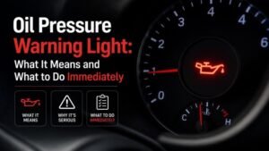 Oil Pressure Warning Light: What It Means and What to Do Immediately