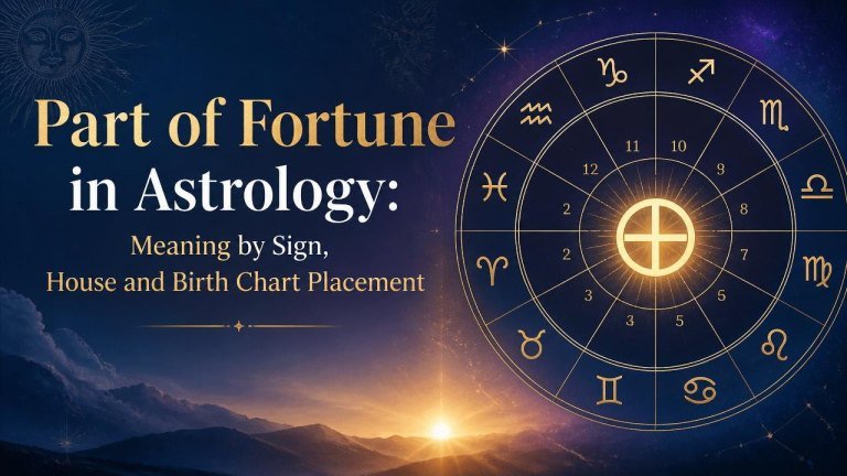 Part of Fortune in Astrology: Meaning by Sign, House and Birth Chart Placement