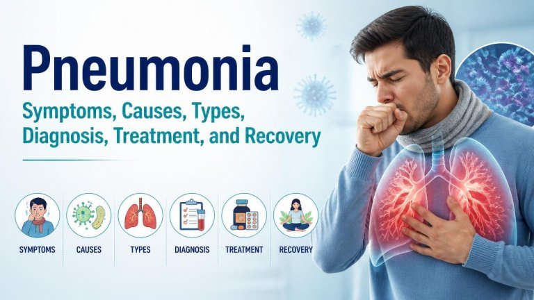 Pneumonia Symptoms, Causes, Types, Diagnosis, Treatment, and Recovery