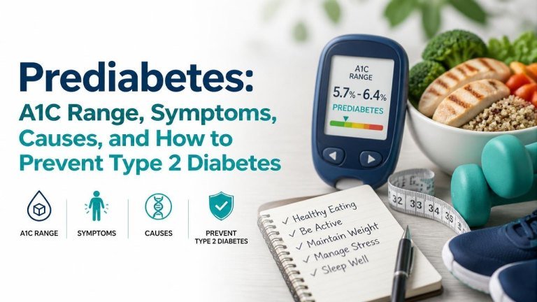 Prediabetes: A1C Range, Symptoms, Causes, and How to Prevent Type 2 Diabetes