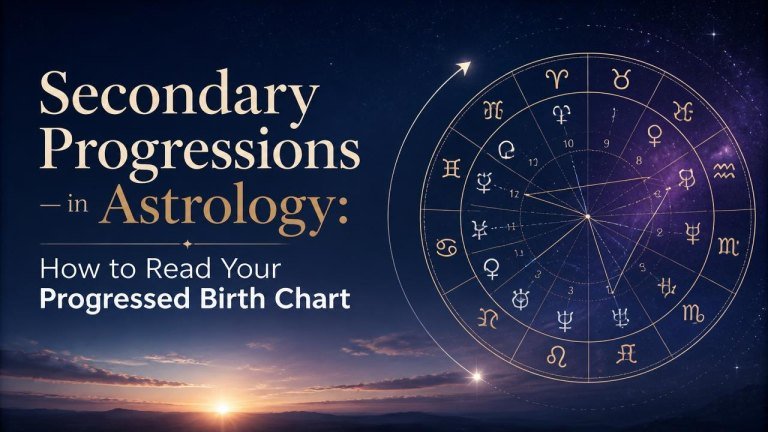 Secondary Progressions in Astrology: How to Read Your Progressed Birth Chart