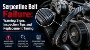 Serpentine Belt Failure: Warning Signs, Inspection Tips and Replacement Timing