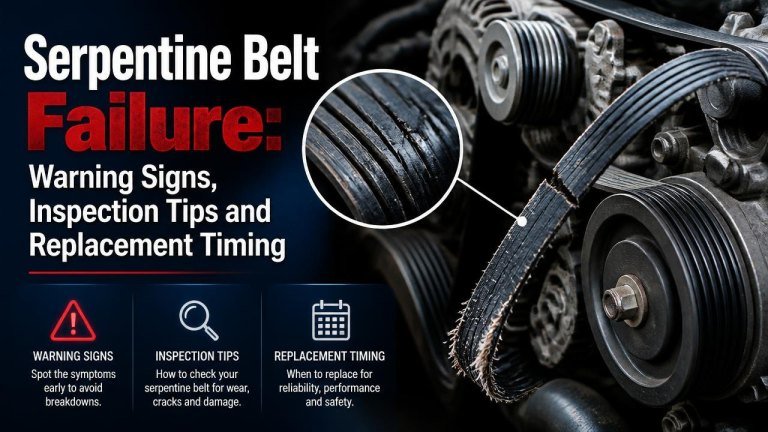 Serpentine Belt Failure: Warning Signs, Inspection Tips and Replacement Timing