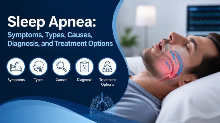 Sleep Apnea: Symptoms, Types, Causes, Diagnosis, and Treatment Options