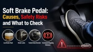 Soft Brake Pedal: Causes, Safety Risks and What to Check