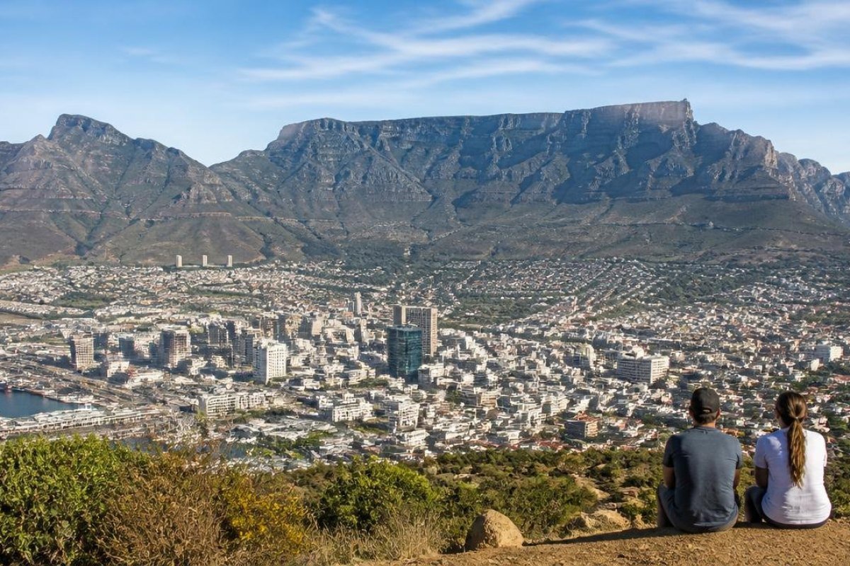Start with Table Mountain and the City Bowl