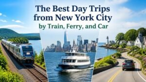 The Best Day Trips from New York City by Train, Ferry, and Car