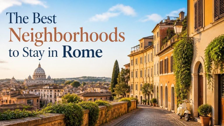 The Best Neighborhoods to Stay in Rome