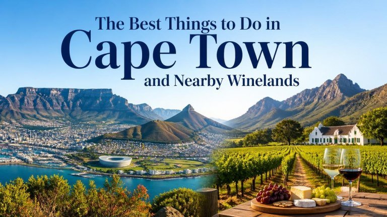 The Best Things to Do in Cape Town and Nearby Winelands