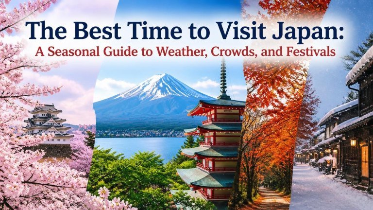 The Best Time to Visit Japan: A Seasonal Guide to Weather, Crowds, and Festivals