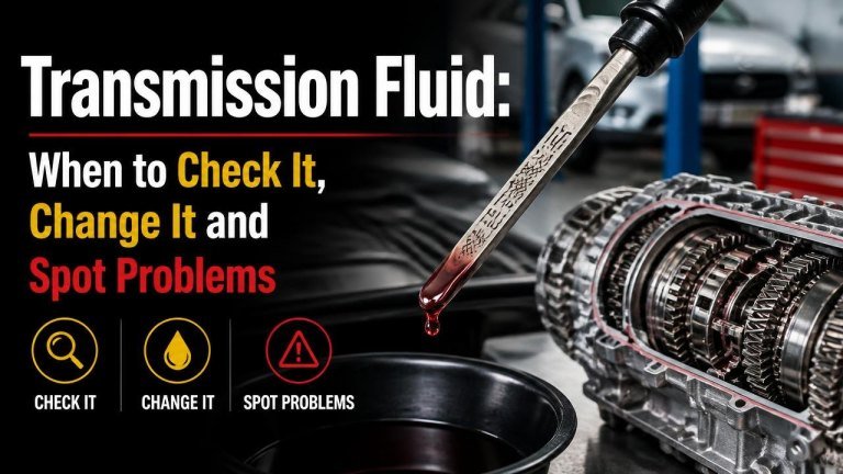 Transmission Fluid: When to Check It, Change It and Spot Problems