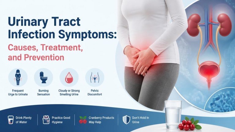 Urinary Tract Infection Symptoms: Causes, Treatment, and Prevention