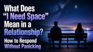 What Does “I Need Space” Mean in a Relationship? How to Respond Without Panicking