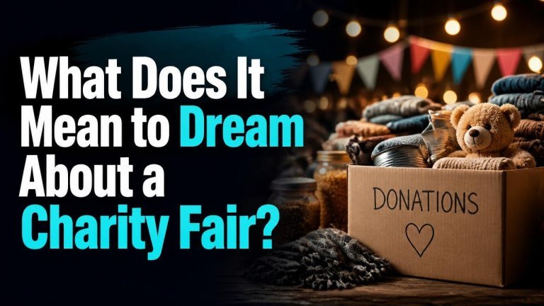 What Does It Mean to Dream About a Charity Fair?