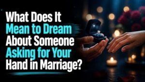 What Does It Mean to Dream About Someone Asking for Your Hand in Marriage?