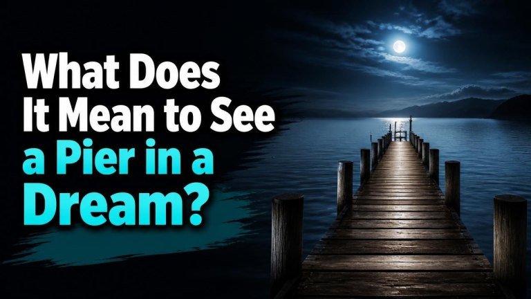 What Does It Mean to See a Pier in a Dream?