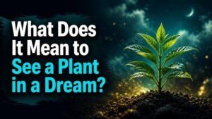 What Does It Mean to See a Plant in a Dream?
