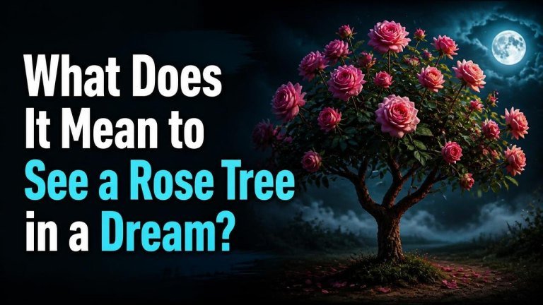 What Does It Mean to See a Rose Tree in a Dream?