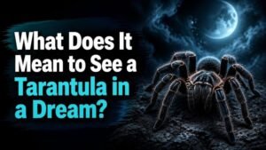 What Does It Mean to See a Tarantula in a Dream?