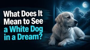 What Does It Mean to See a White Dog in a Dream?