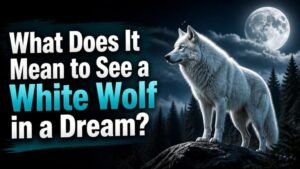 What Does It Mean to See a White Wolf in a Dream?