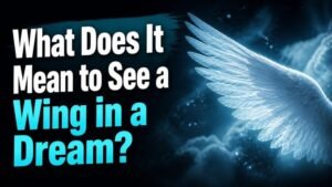 What Does It Mean to See a Wing in a Dream?