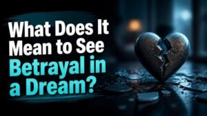 What Does It Mean to See Betrayal in a Dream?