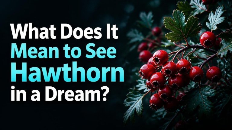 What Does It Mean to See Hawthorn in a Dream?
