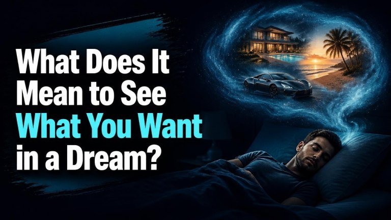 What Does It Mean to See What You Want in a Dream?