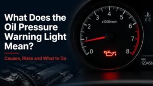 What Does the Oil Pressure Warning Light Mean? Causes, Risks and What to Do