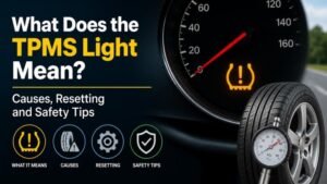 What Does the TPMS Light Mean? Causes, Resetting and Safety Tips