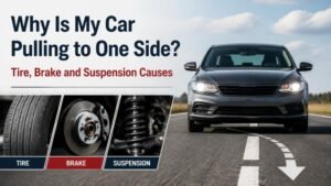 Why Is My Car Pulling to One Side? Tire, Brake and Suspension Causes